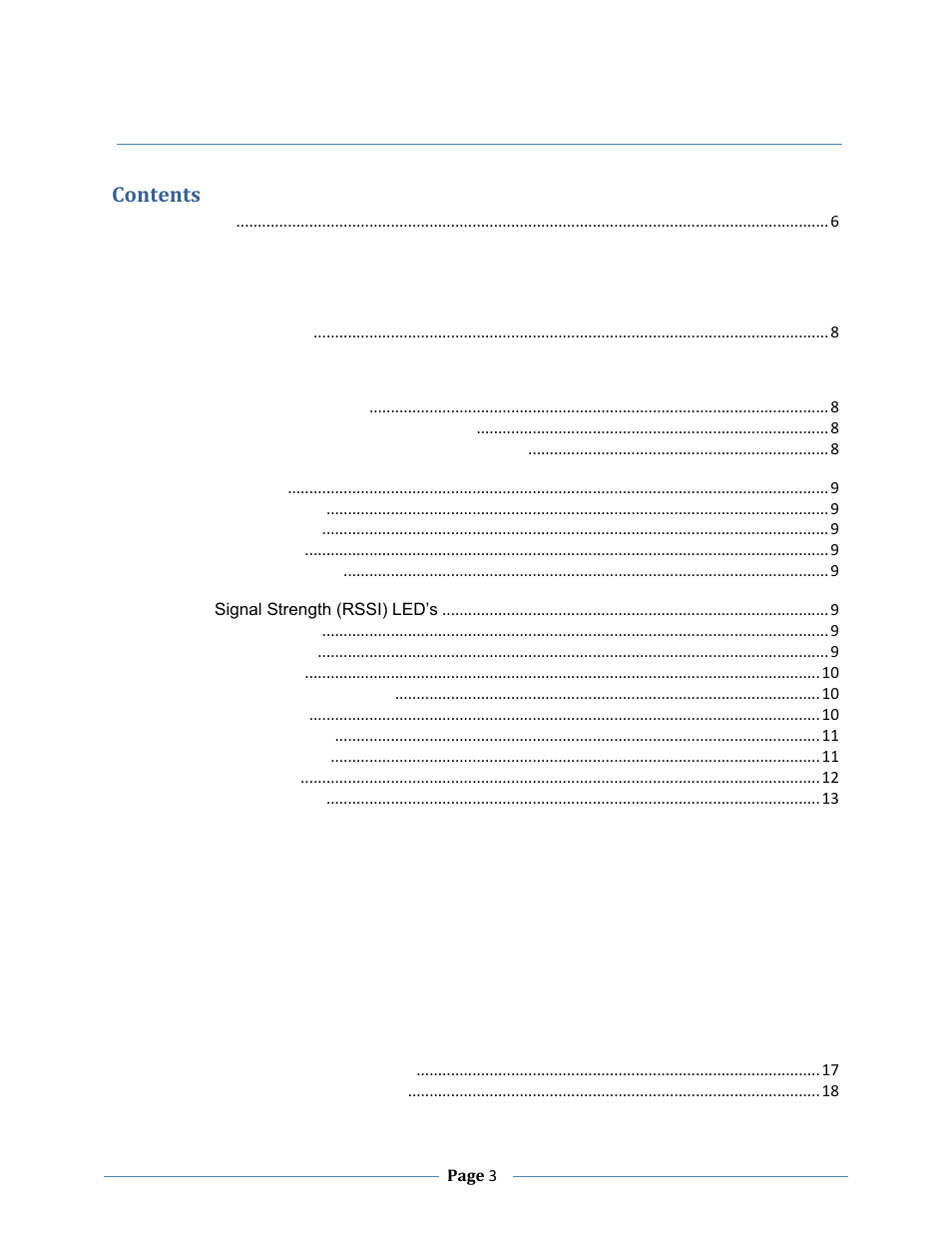 Table of contents contents | B&B Electronics ZXT9-RM-KIT - Manual User Manual | Page 3 / 164