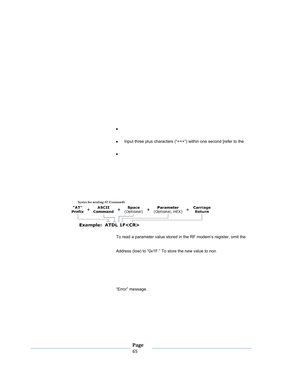 Odem, Onfiguration, Witch | Ommand, Ntering, Ending, Ommands | B&B Electronics ZXT9-RM-KIT - Manual User Manual | Page 65 / 164