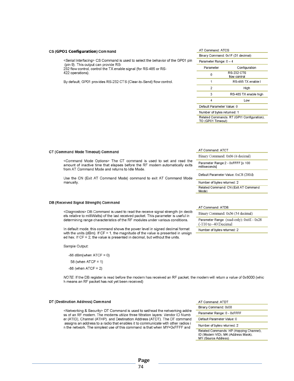 B&B Electronics ZXT9-RM-KIT - Manual User Manual | Page 74 / 164