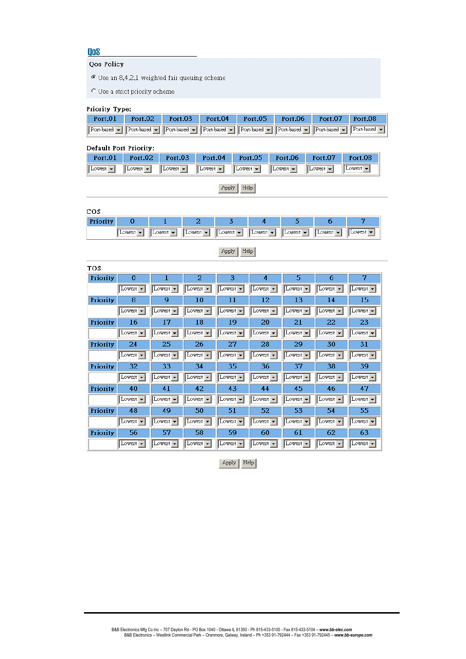 B&B Electronics EIR508-T - Manual User Manual | Page 54 / 71