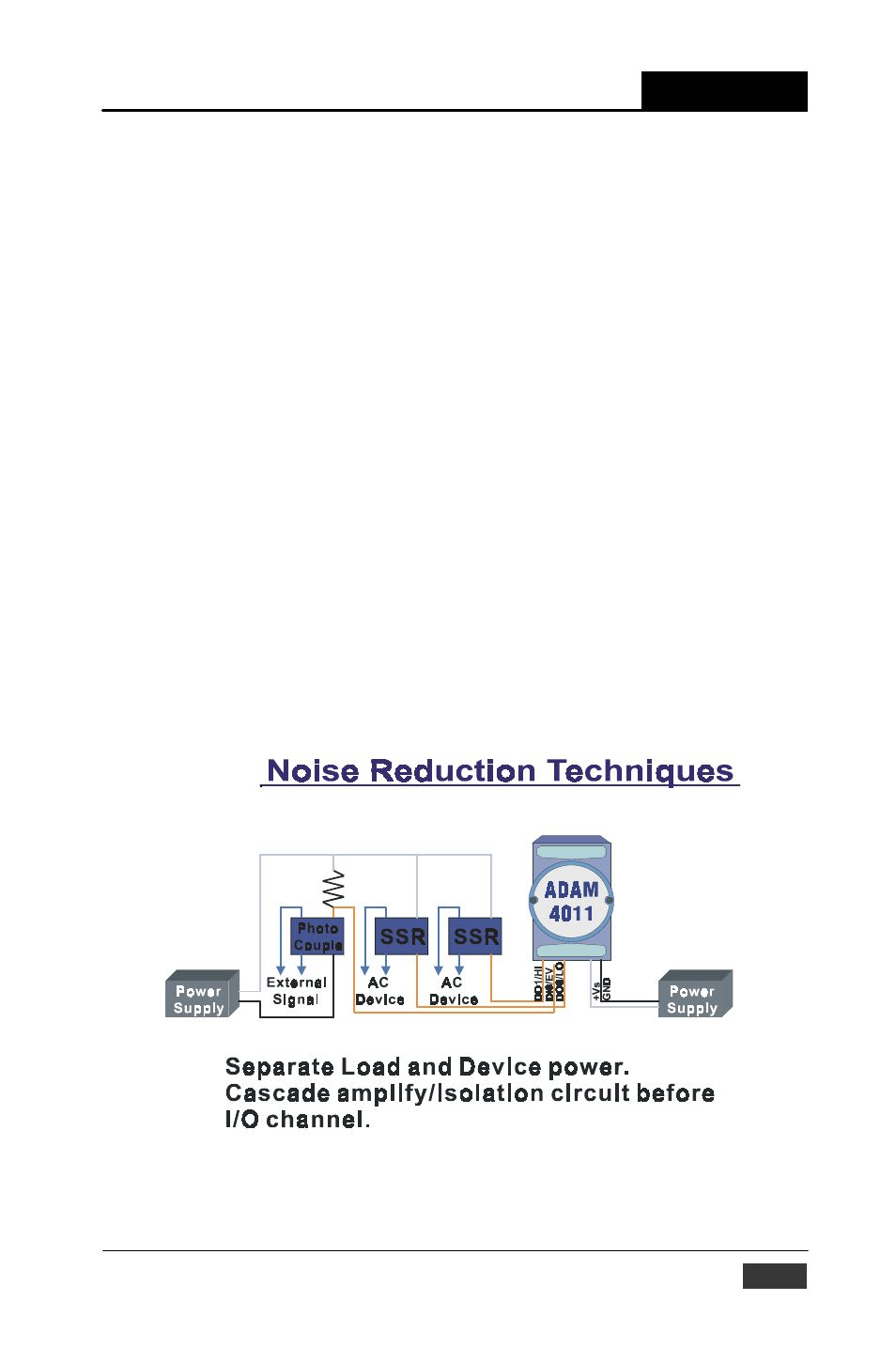 Appendix c, C.3 noise reduction techniques | B&B Electronics ADAM-5000_TCP - Manual User Manual | Page 340 / 341
