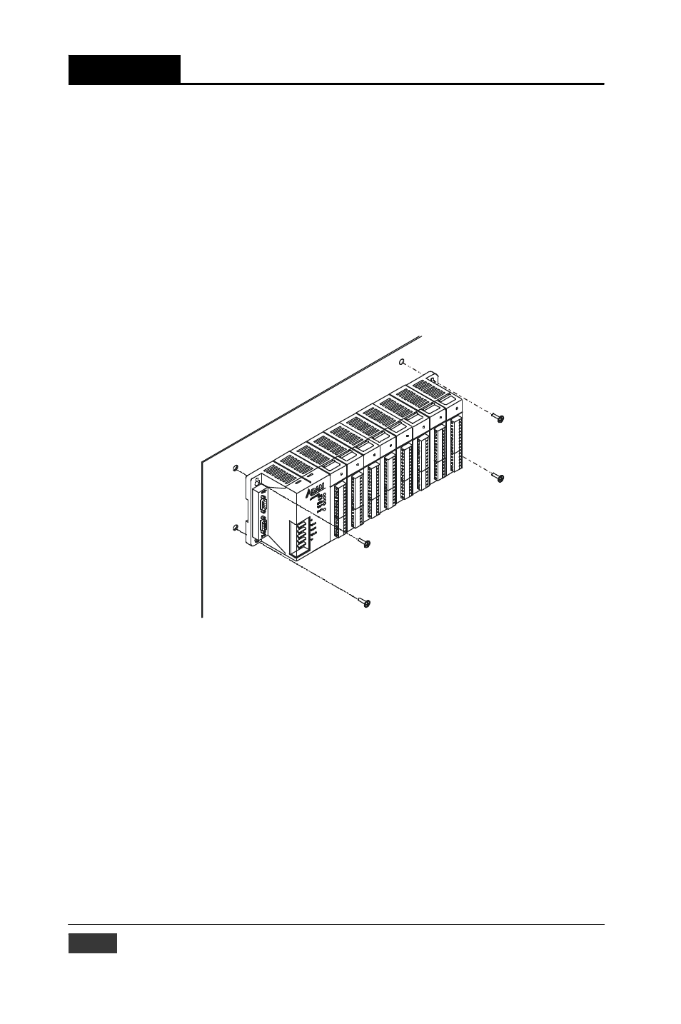 Chapter 3, 3 mounting | B&B Electronics ADAM-5000_TCP - Manual User Manual | Page 37 / 341