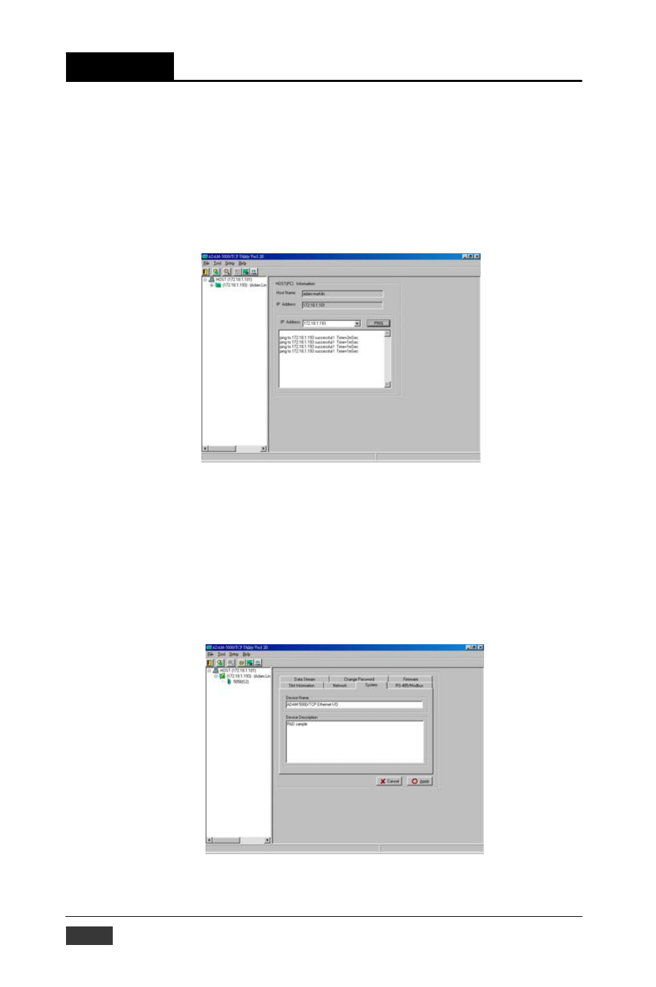 Chapter 5, System hardware configuration | B&B Electronics ADAM-5000_TCP - Manual User Manual | Page 51 / 341