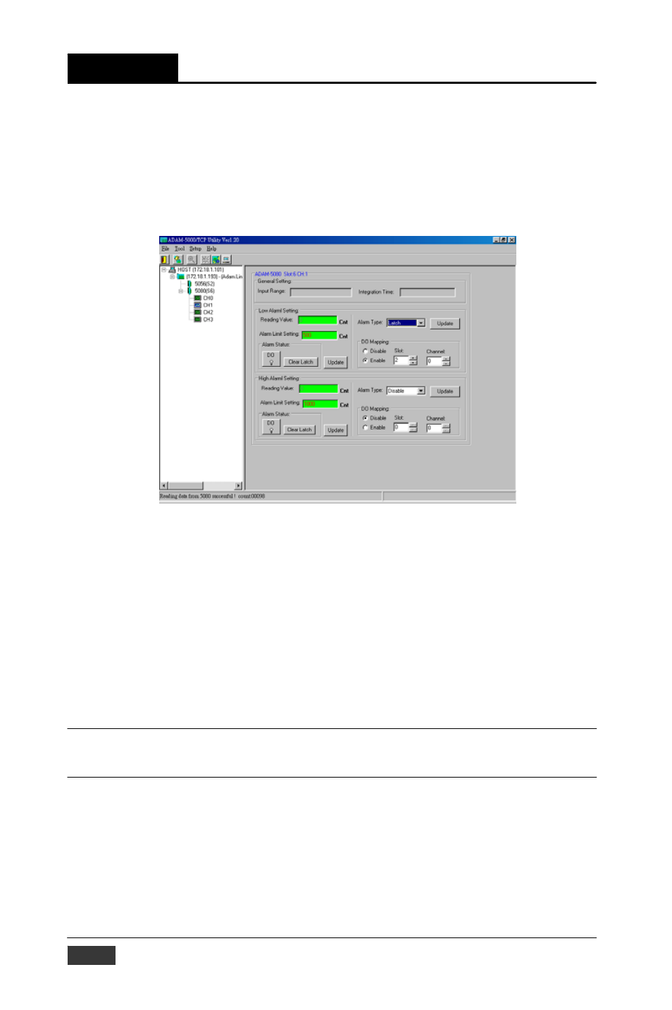 Chapter 5 | B&B Electronics ADAM-5000_TCP - Manual User Manual | Page 59 / 341