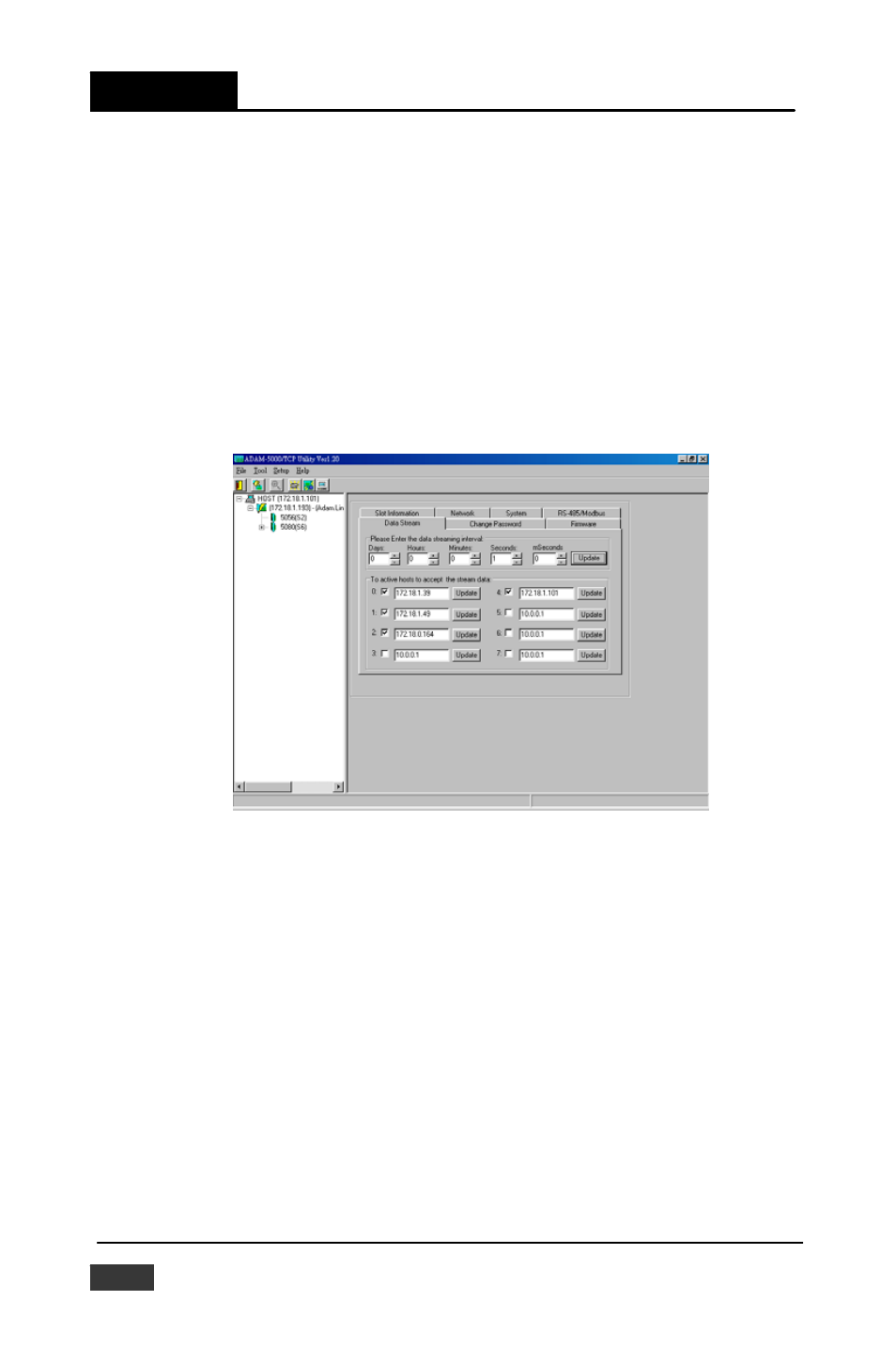 Chapter 5, System hardware configuration | B&B Electronics ADAM-5000_TCP - Manual User Manual | Page 65 / 341