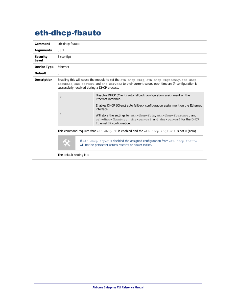 Eth-dhcp-fbauto | B&B Electronics WLNN-AN(ER,SE,SP.EK)-DP551 - Manual User Manual | Page 135 / 264