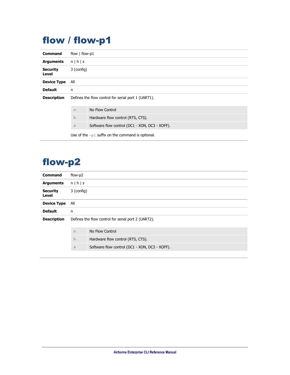 Flow / flow-p1, Flow-p2 | B&B Electronics WLNN-AN(ER,SE,SP.EK)-DP551 - Manual User Manual | Page 147 / 264