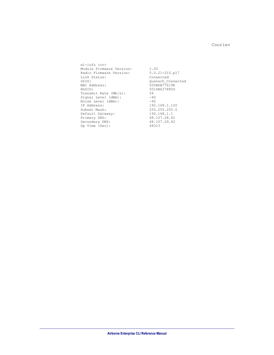 Courier typeface, 5 courier typeface | B&B Electronics WLNN-AN(ER,SE,SP.EK)-DP551 - Manual User Manual | Page 16 / 264
