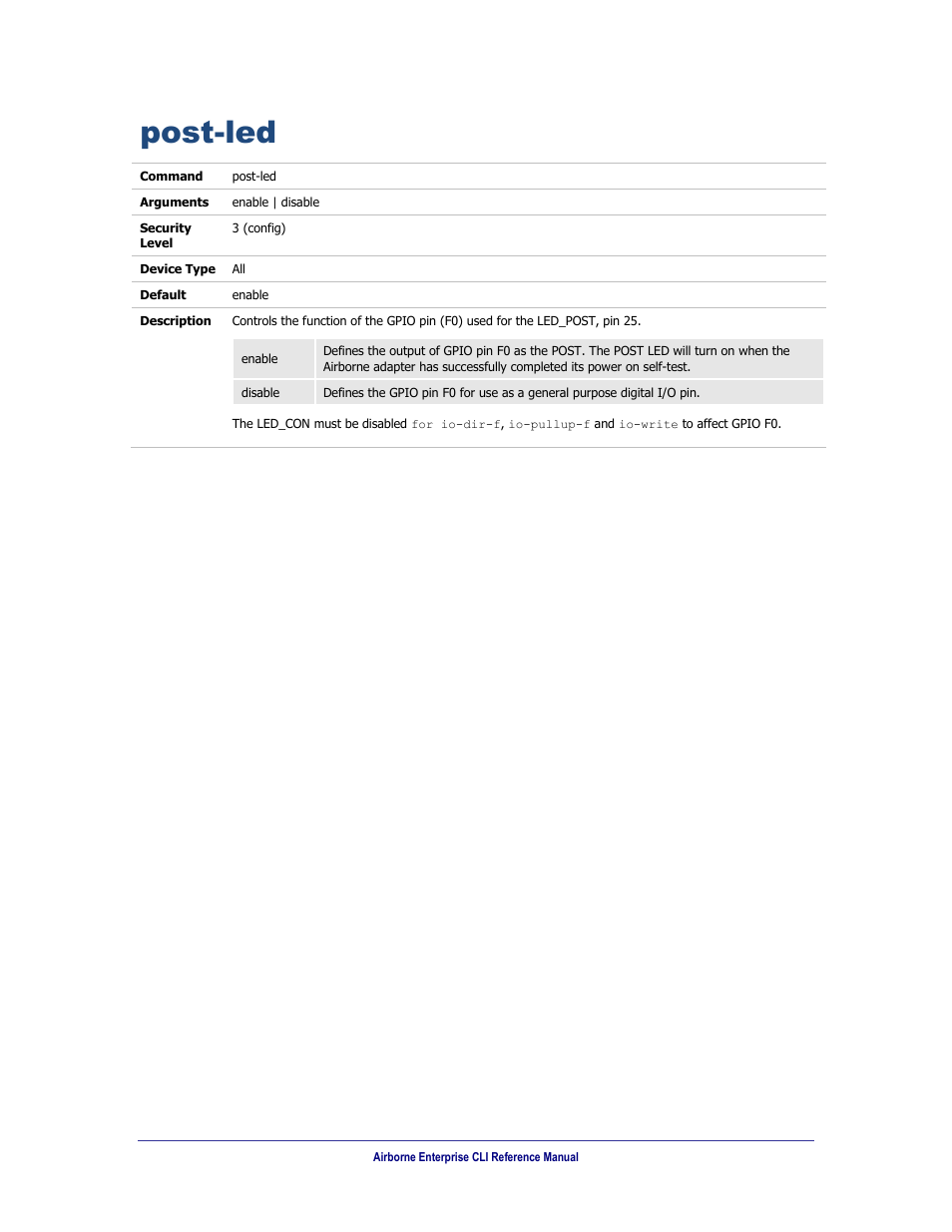Post-led | B&B Electronics WLNN-AN(ER,SE,SP.EK)-DP551 - Manual User Manual | Page 177 / 264