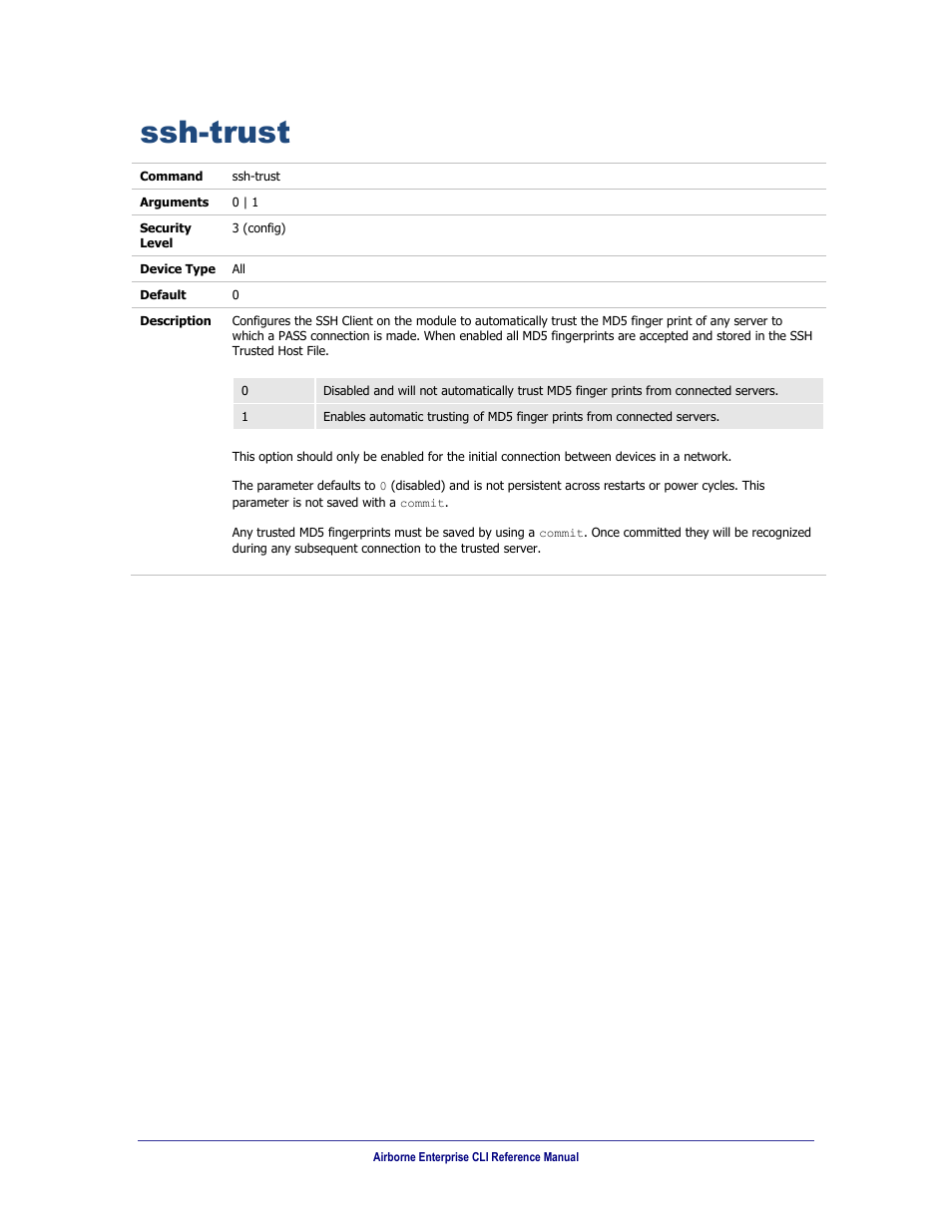 Ssh-trust | B&B Electronics WLNN-AN(ER,SE,SP.EK)-DP551 - Manual User Manual | Page 202 / 264