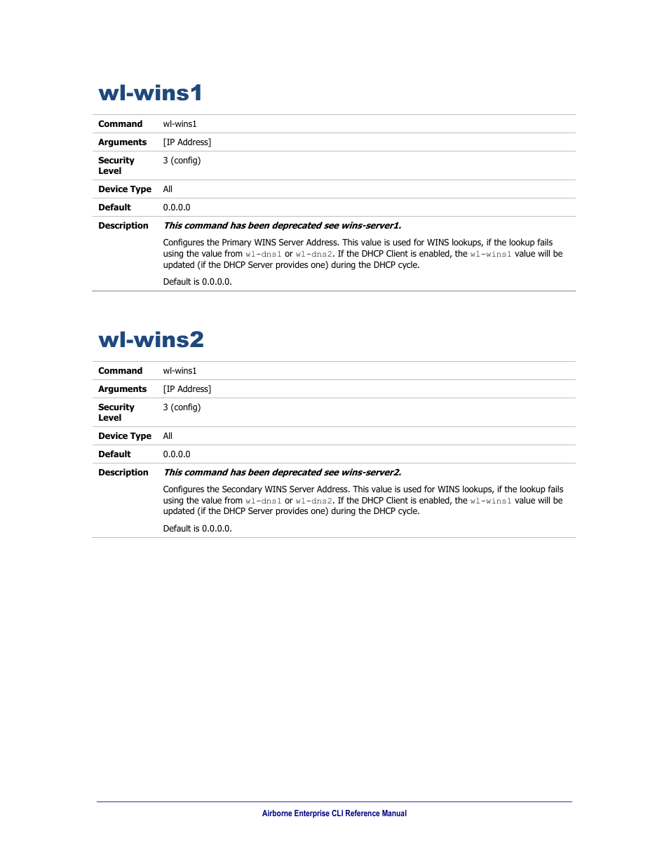 Wl-wins1, Wl-wins2 | B&B Electronics WLNN-AN(ER,SE,SP.EK)-DP551 - Manual User Manual | Page 252 / 264