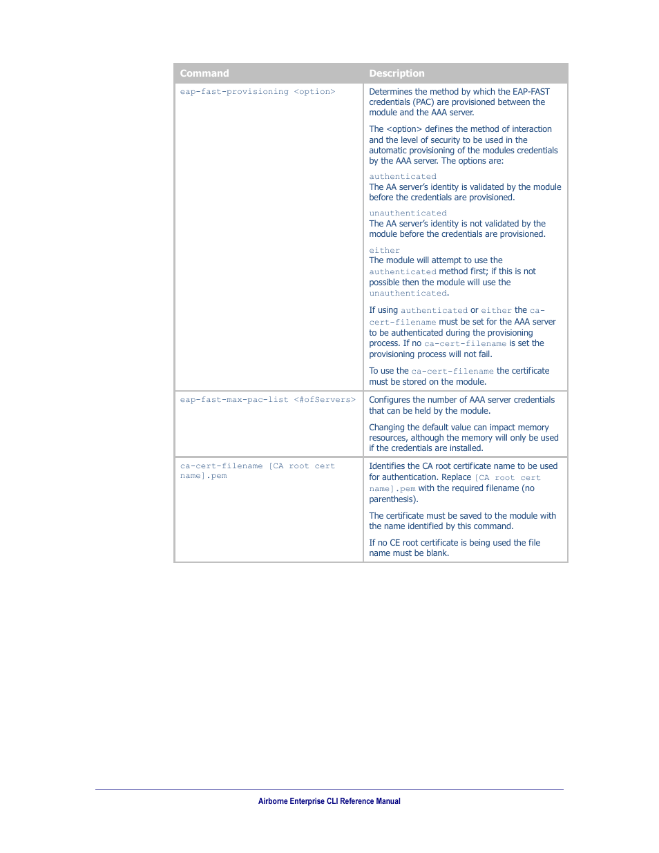Managing certificates and private keys, 7 managing certificates and private keys | B&B Electronics WLNN-AN(ER,SE,SP.EK)-DP551 - Manual User Manual | Page 65 / 264