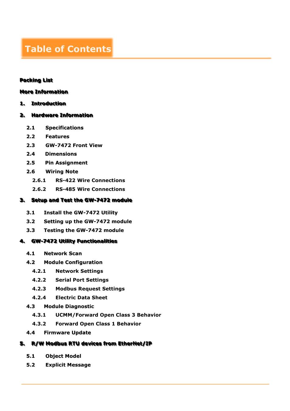 B&B Electronics GW-7472 - Manual User Manual | Page 2 / 60