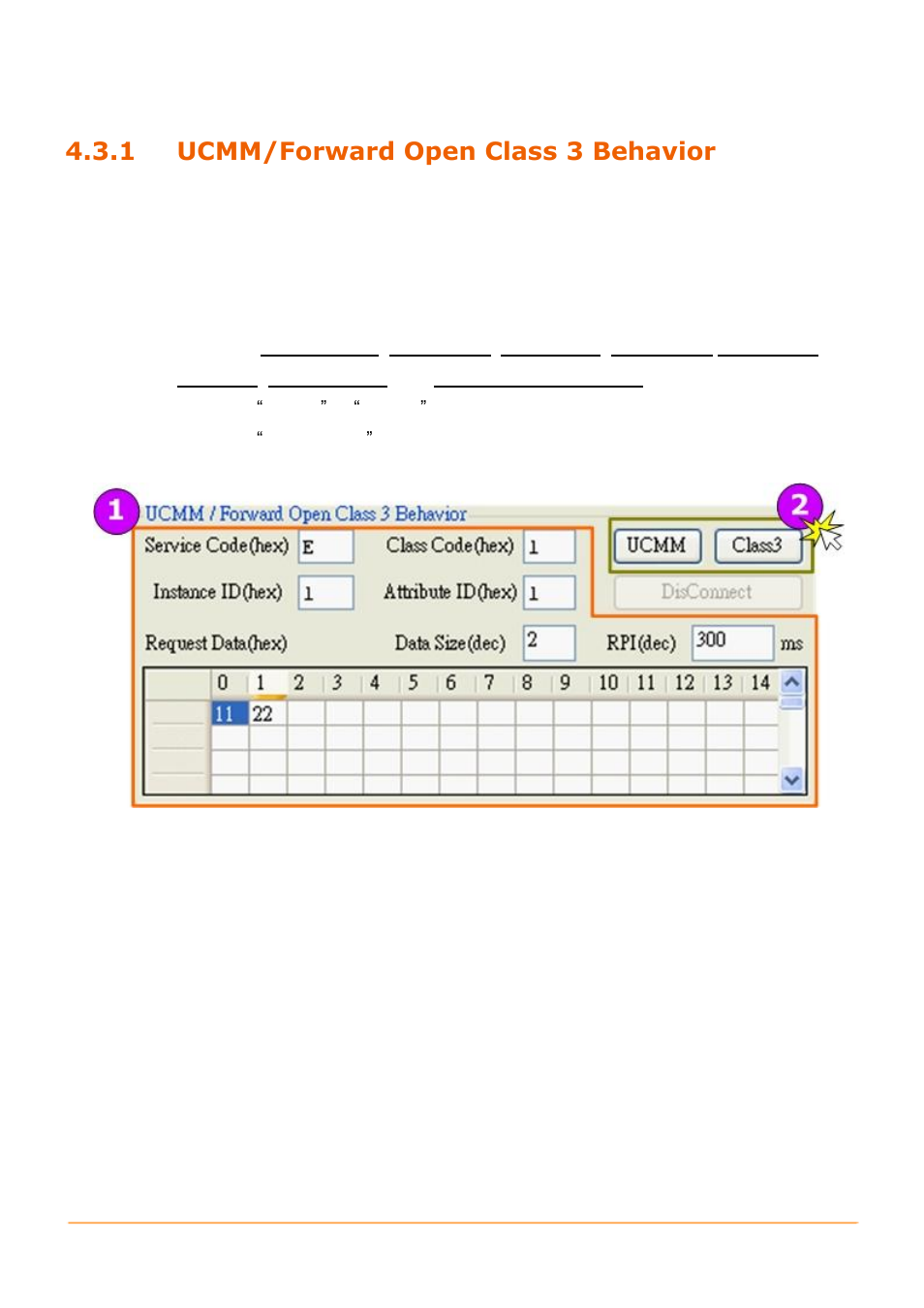 1 ucmm/forward open class 3 behavior, Ucmm/forward open class 3 behavior | B&B Electronics GW-7472 - Manual User Manual | Page 33 / 60
