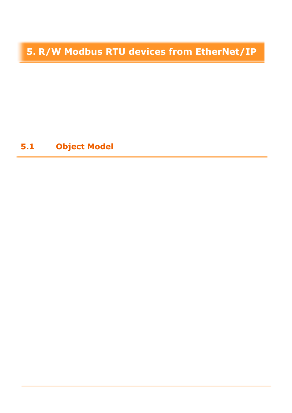 R/w modbus rtu devices from ethernet/ip, 1 object model | B&B Electronics GW-7472 - Manual User Manual | Page 37 / 60