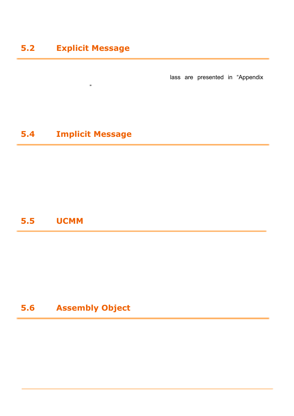 2 explicit message, 4 implicit message, 5 ucmm | 6 assembly object | B&B Electronics GW-7472 - Manual User Manual | Page 39 / 60