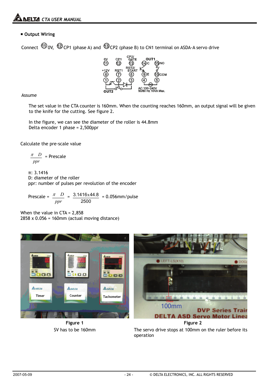 100mm | B&B Electronics CTA4100A_D - Manual User Manual | Page 24 / 25