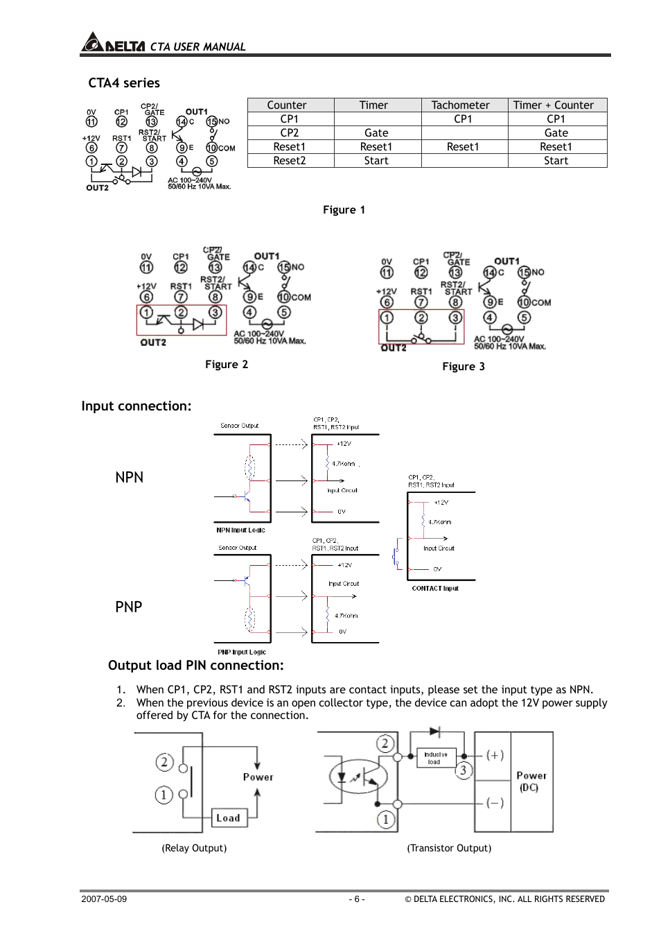 Npn pnp | B&B Electronics CTA4100A_D - Manual User Manual | Page 6 / 25