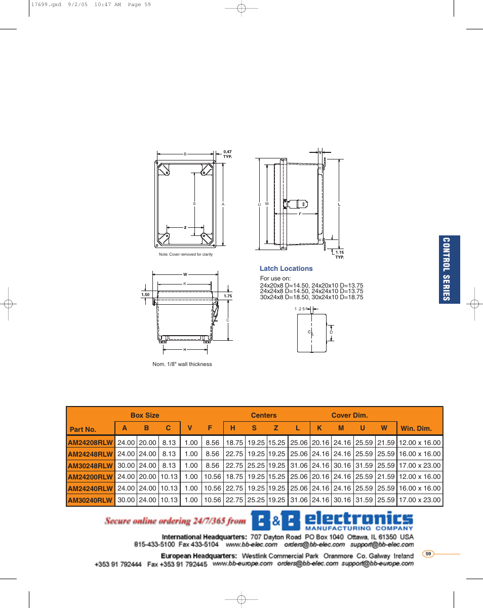 B&B Electronics AM3024 - Datasheet User Manual | Page 6 / 10