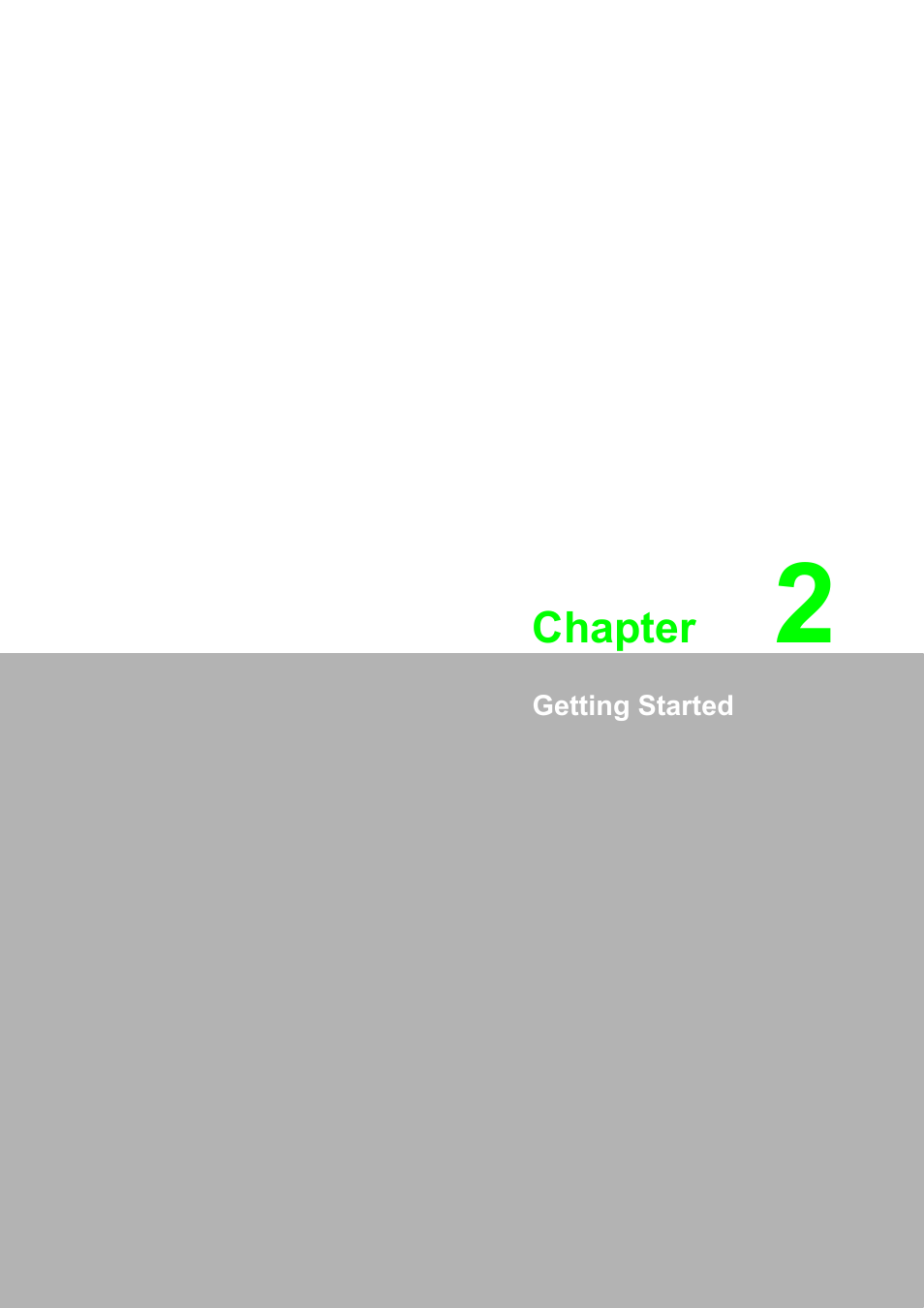 2 getting started, Chapter | B&B Electronics EKI-1352 - Manual User Manual | Page 11 / 76