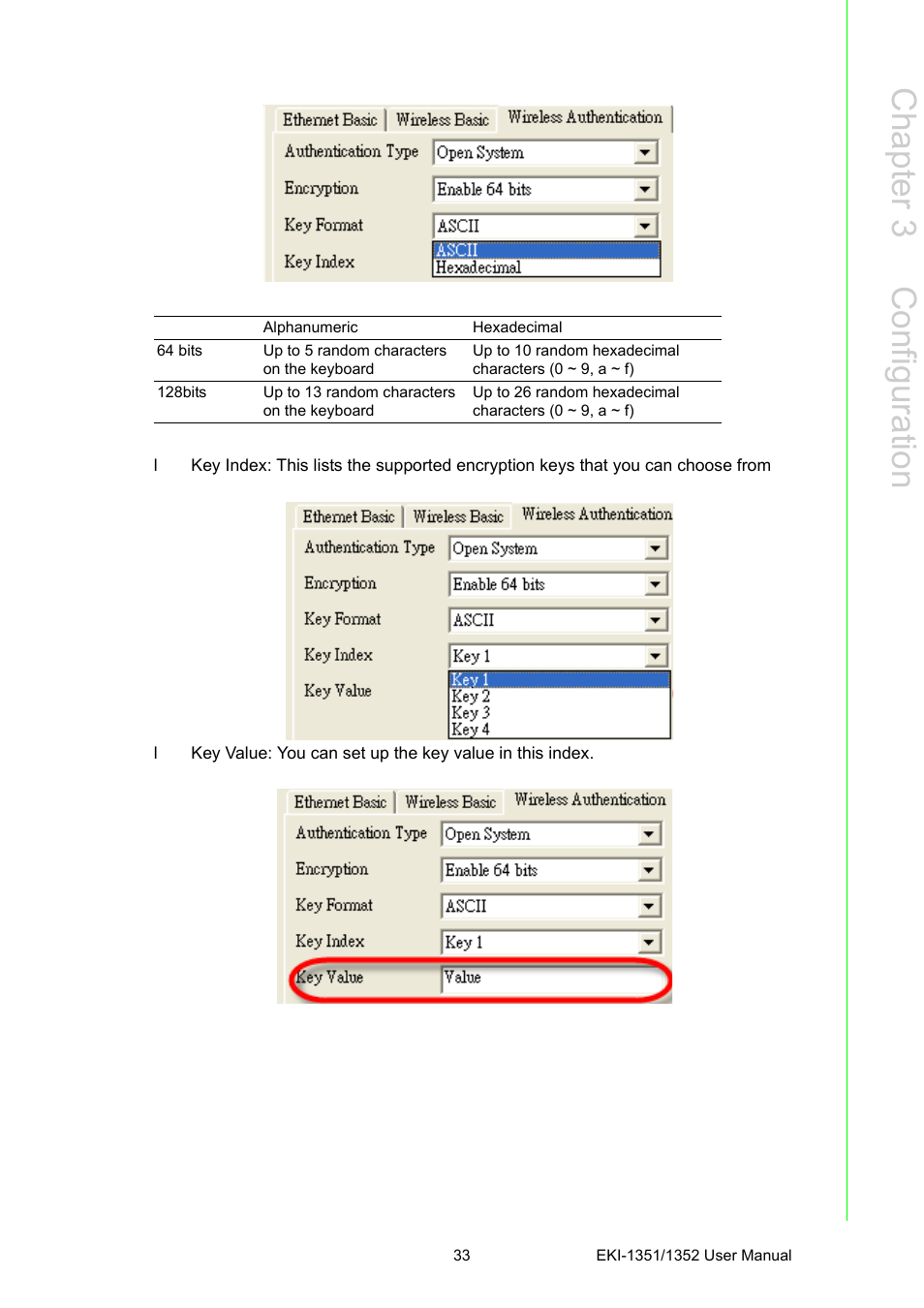 Chapter 3 c onfiguration | B&B Electronics EKI-1352 - Manual User Manual | Page 39 / 76