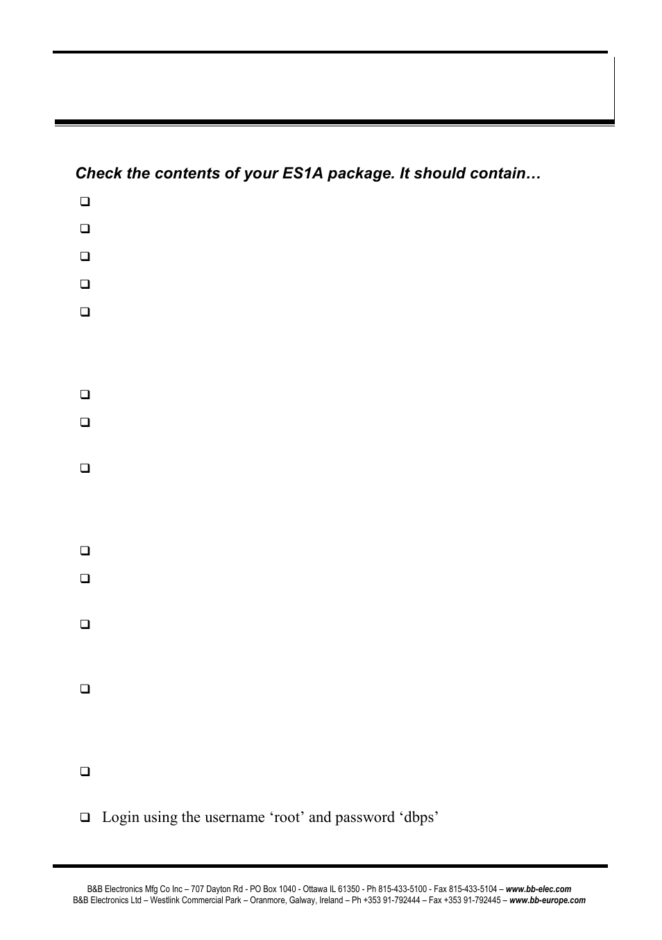 Chapter 3: getting started, Set up the hardware, Power it up | Get the ip address, Login | B&B Electronics ES1AE - Manual User Manual | Page 16 / 46