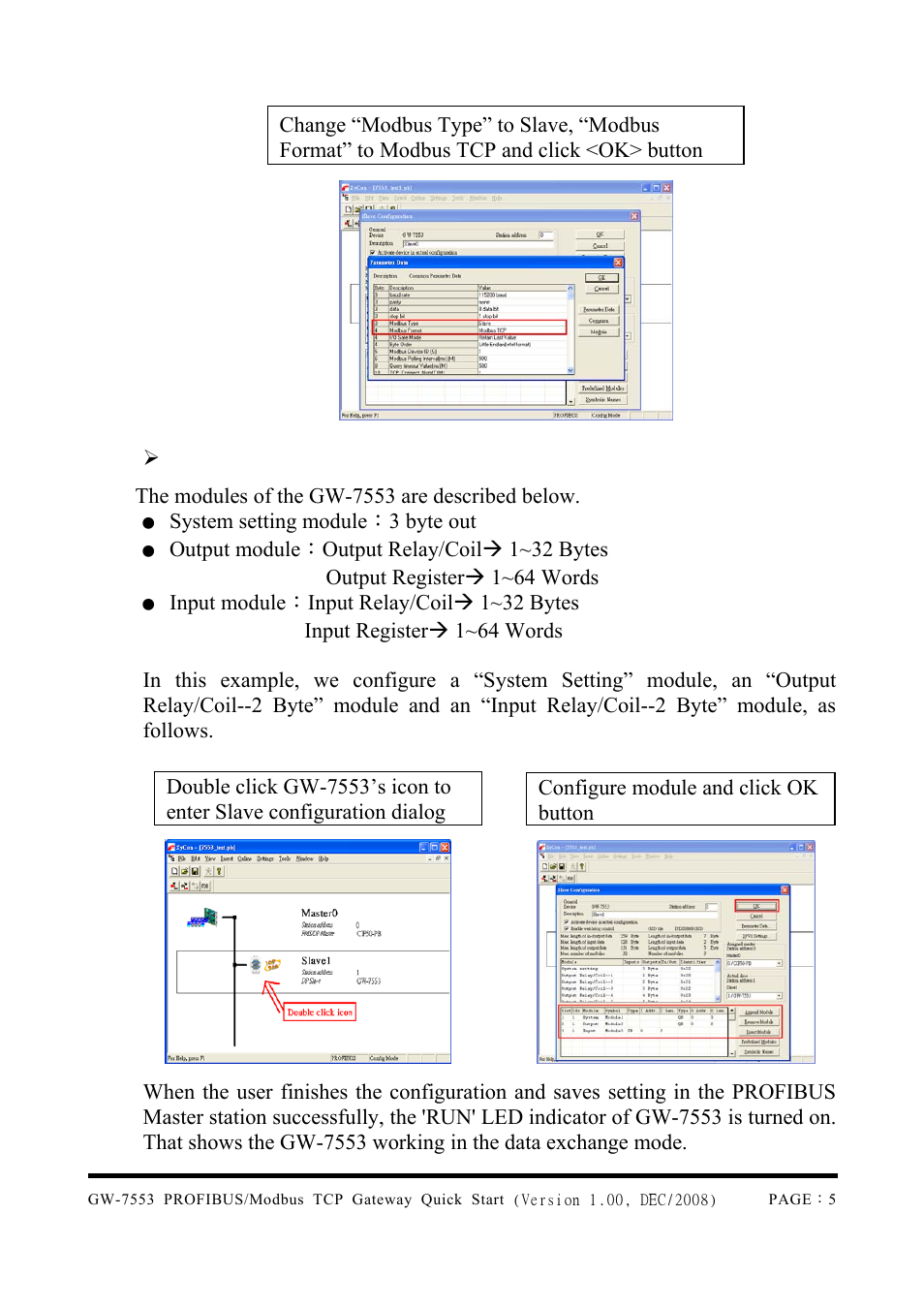 B&B Electronics GW-7553 - Quick Start Guide User Manual | Page 5 / 8