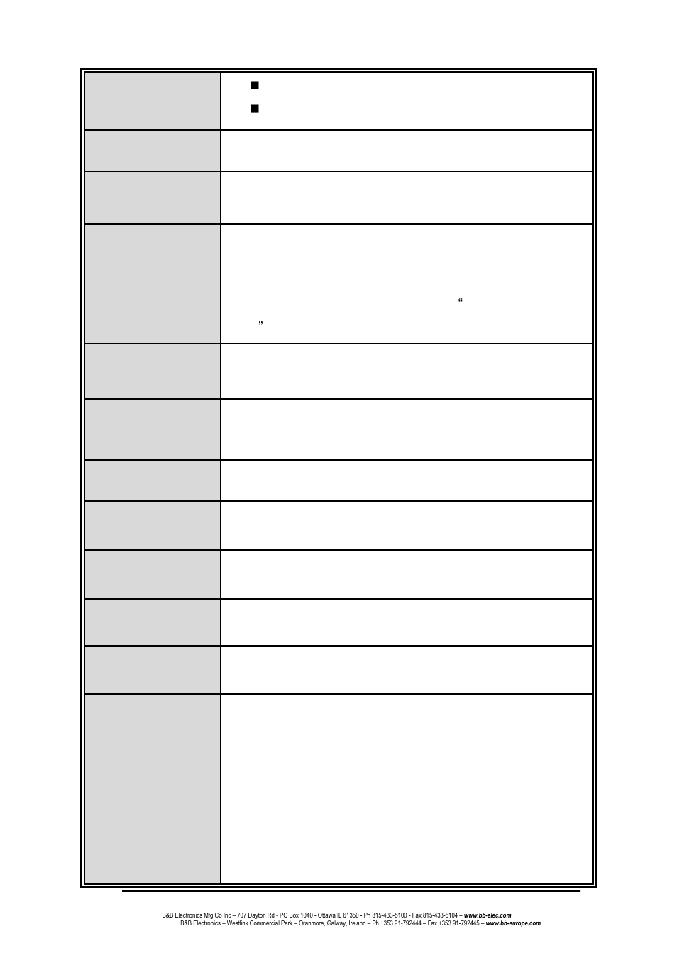 B&B Electronics EIR608-4SFP - Manual User Manual | Page 104 / 105