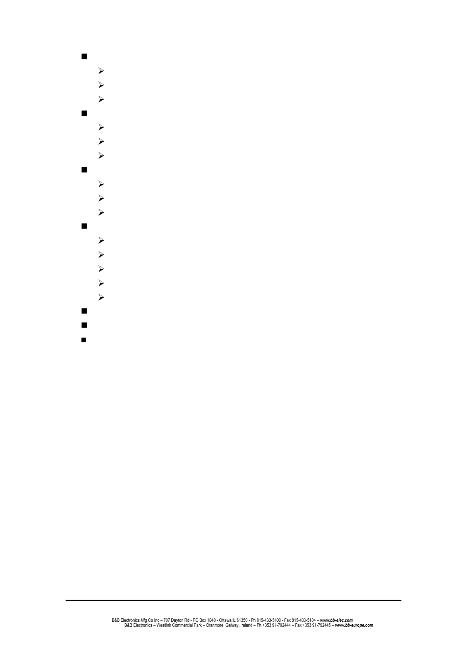 B&B Electronics EIR608-4SFP - Manual User Manual | Page 11 / 105