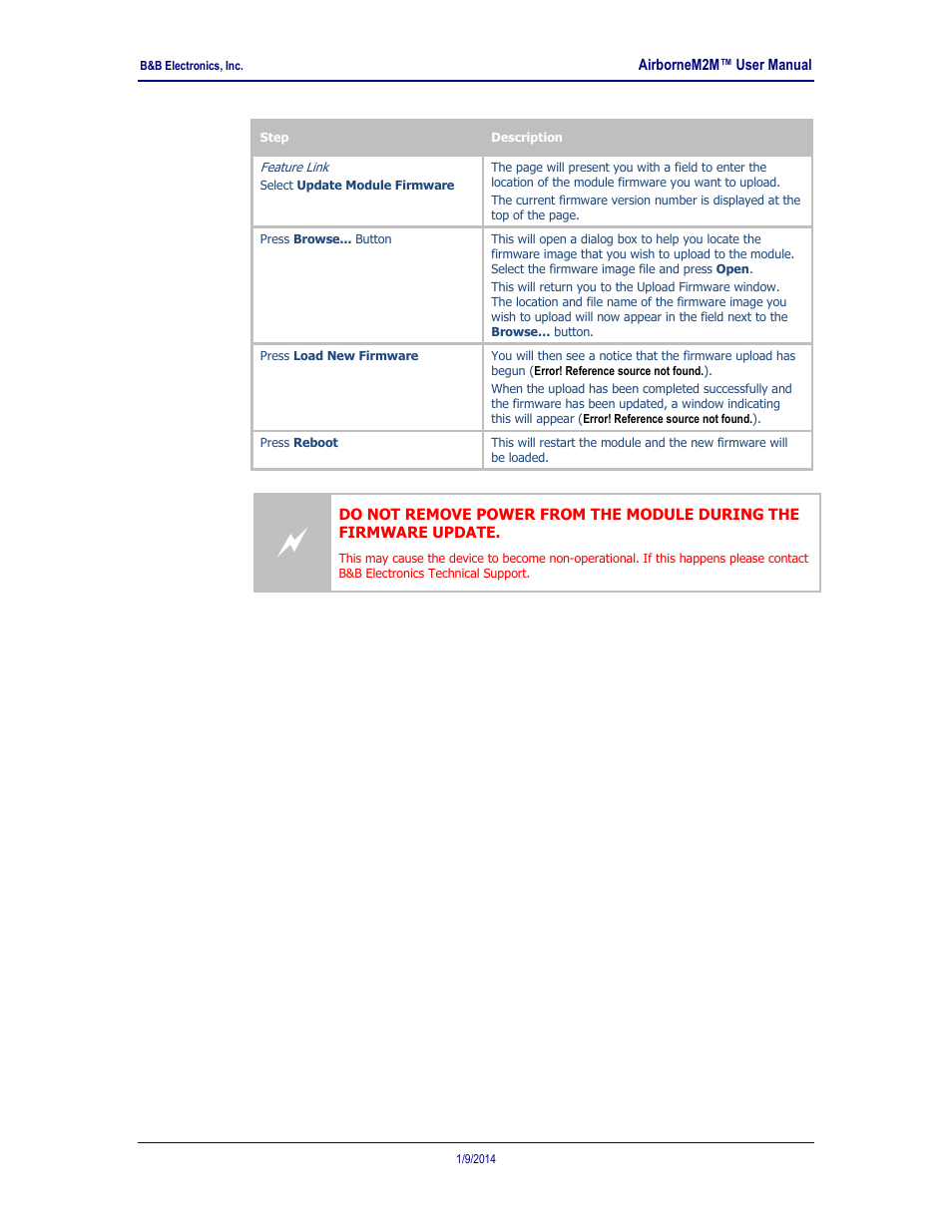 B&B Electronics APXN-Q5428 - User Manual User Manual | Page 36 / 105