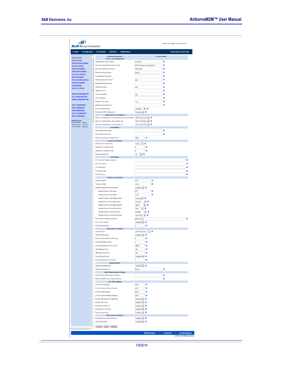 B&B Electronics APXN-Q5428 - User Manual User Manual | Page 72 / 105