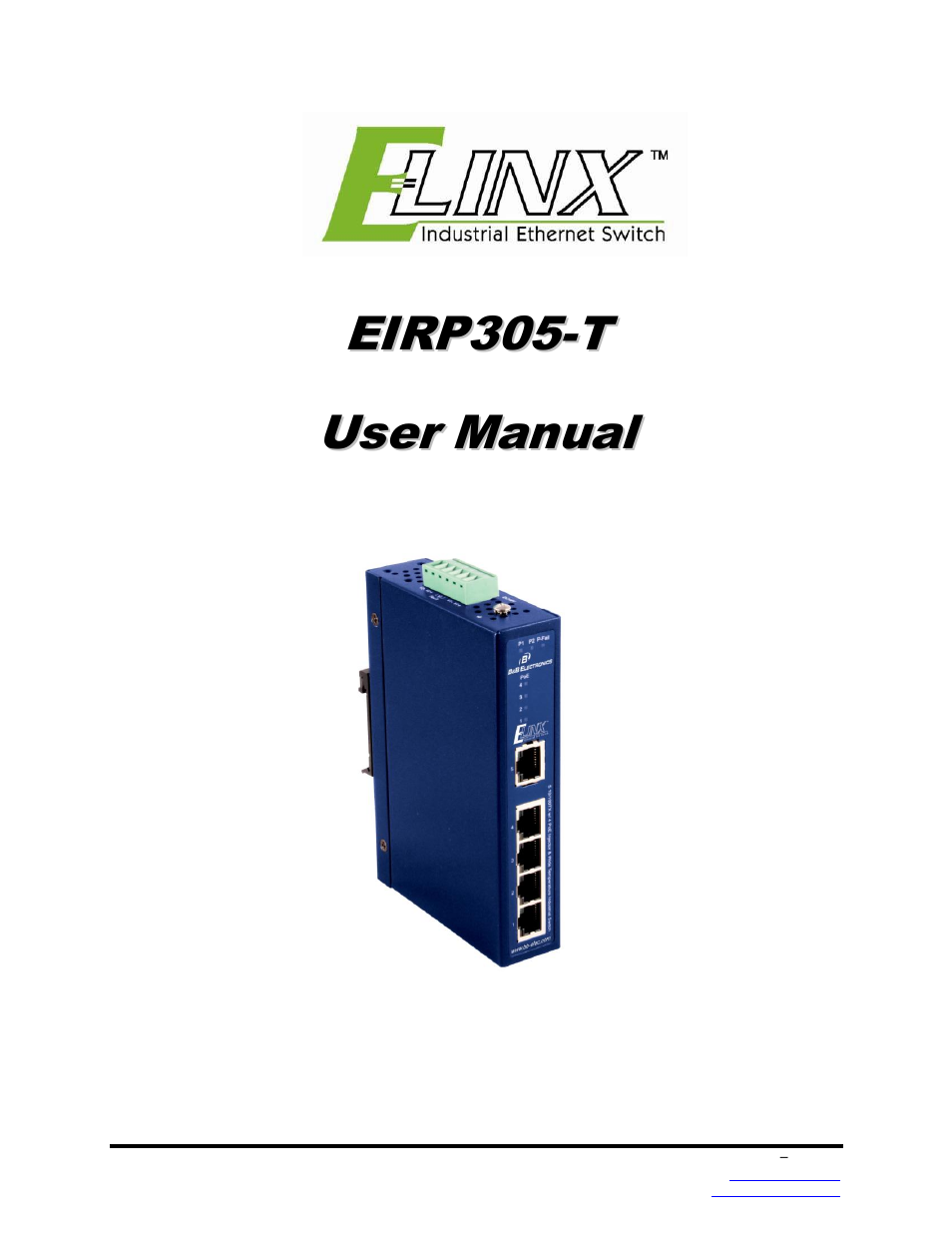 B&B Electronics EIRP305-T - Manual User Manual | 19 pages