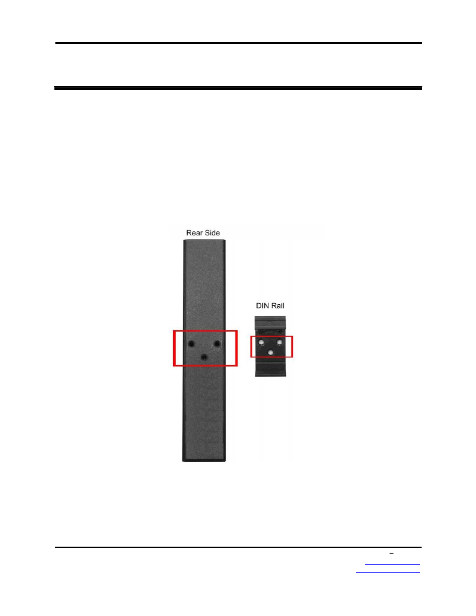 Mounting installation, Din-rail mounting | B&B Electronics EIRP305-T - Manual User Manual | Page 11 / 19