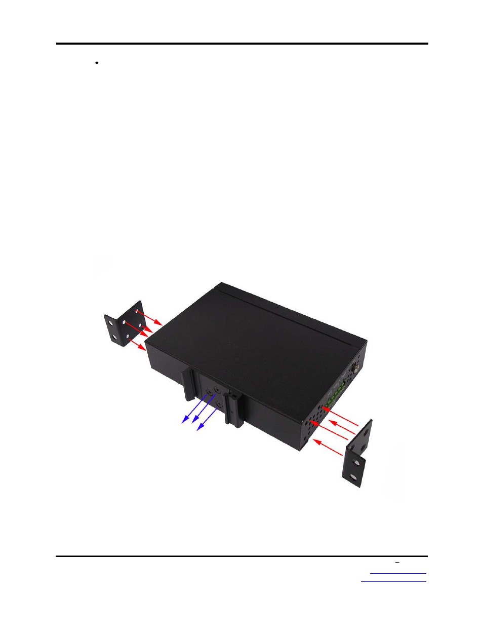 Wall or panel mount plate mounting | B&B Electronics EIRP305-T - Manual User Manual | Page 13 / 19