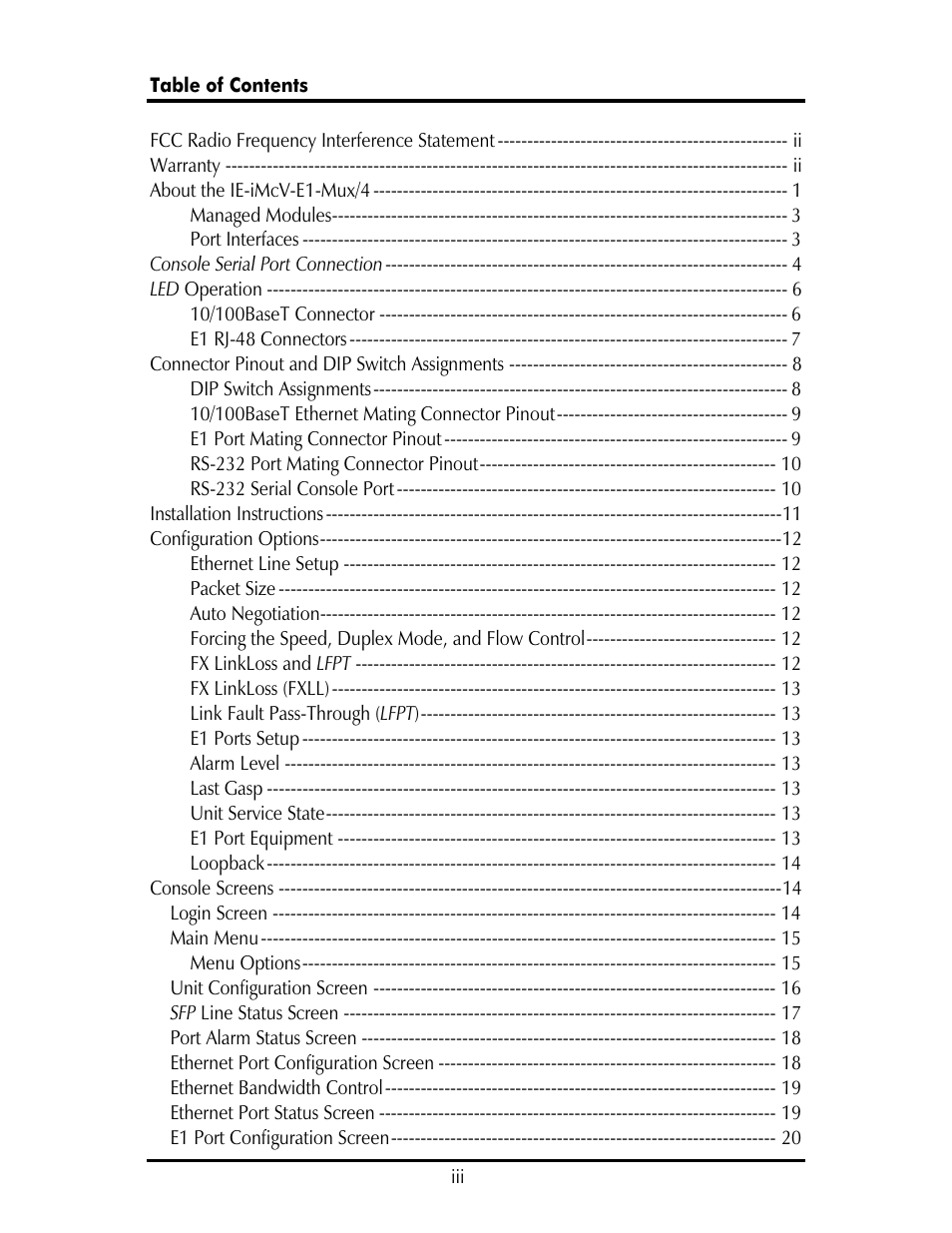 B&B Electronics 857-18111 - Manual User Manual | Page 3 / 36
