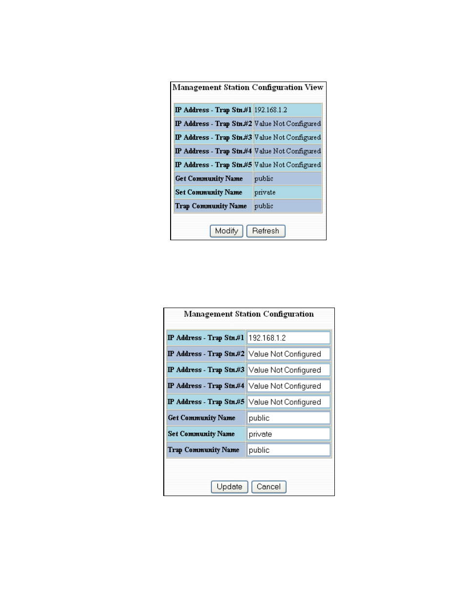 Administration – snmp | B&B Electronics 9000BP - Manual User Manual | Page 28 / 145