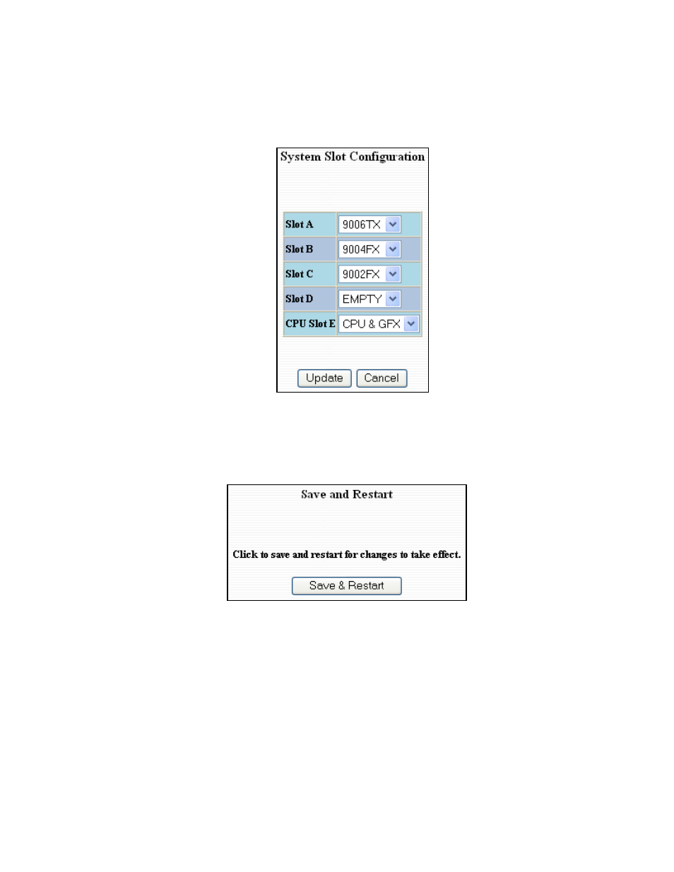 Administration – slots | B&B Electronics 9000BP - Manual User Manual | Page 29 / 145