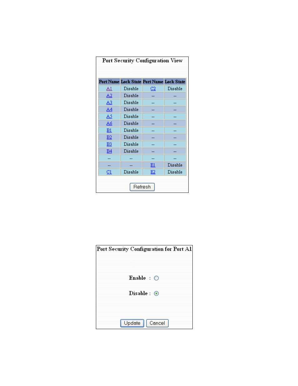 Ports – security | B&B Electronics 9000BP - Manual User Manual | Page 33 / 145