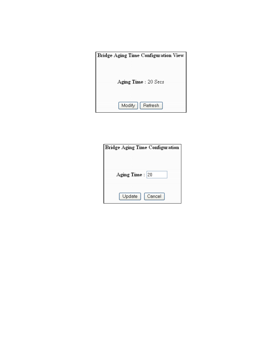 Bridging – aging time | B&B Electronics 9000BP - Manual User Manual | Page 44 / 145