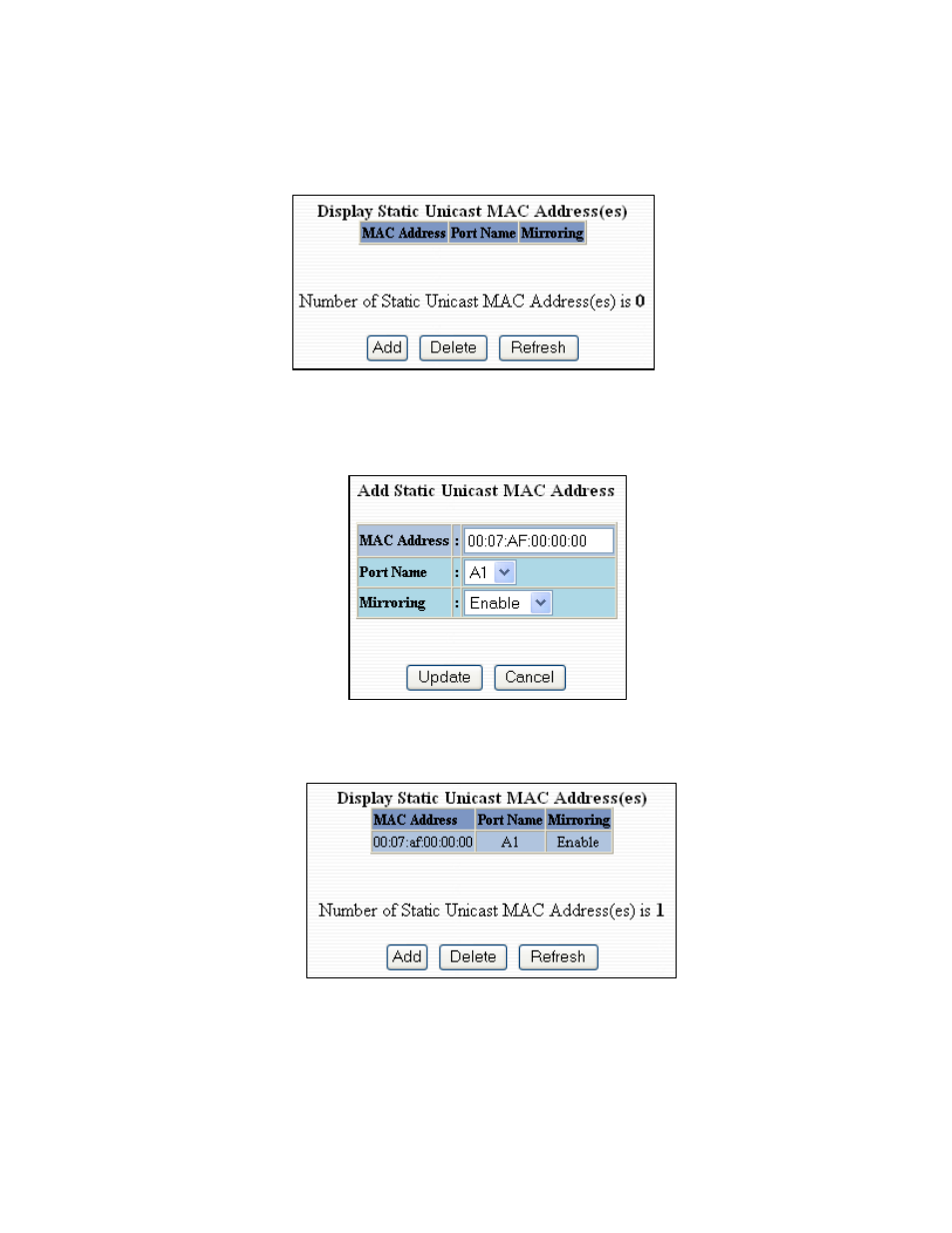 Bridging – unicast addresses | B&B Electronics 9000BP - Manual User Manual | Page 45 / 145