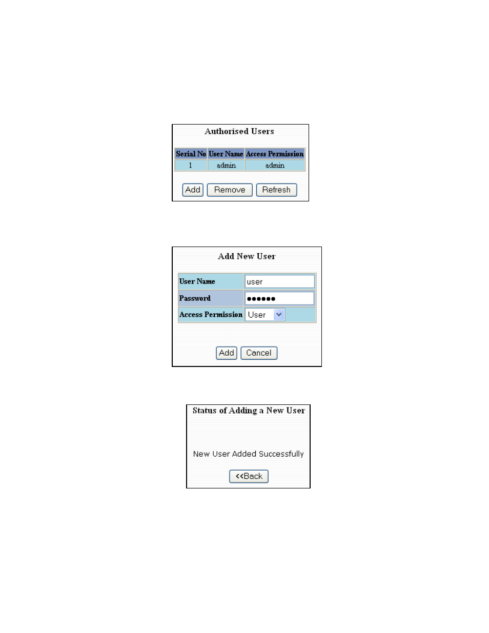 User mgmt – adding users | B&B Electronics 9000BP - Manual User Manual | Page 74 / 145