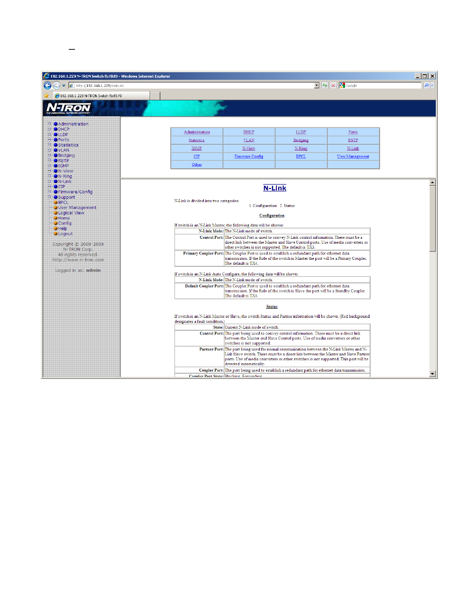Help – n-link | B&B Electronics 7506GX2-SX - Manual User Manual | Page 126 / 158