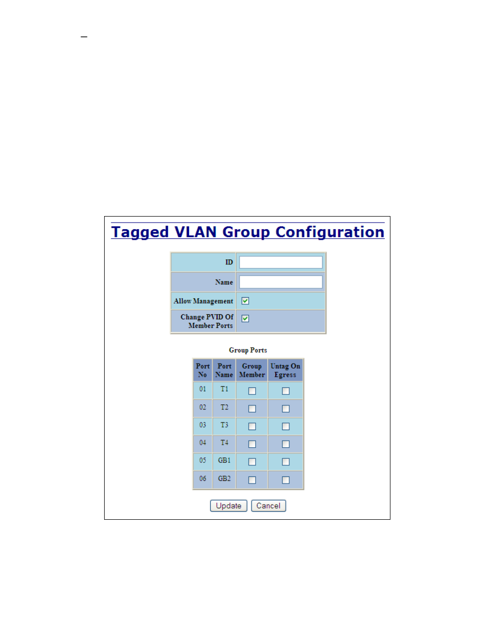 Vlan – group configuration | B&B Electronics 7506GX2-SX - Manual User Manual | Page 63 / 158