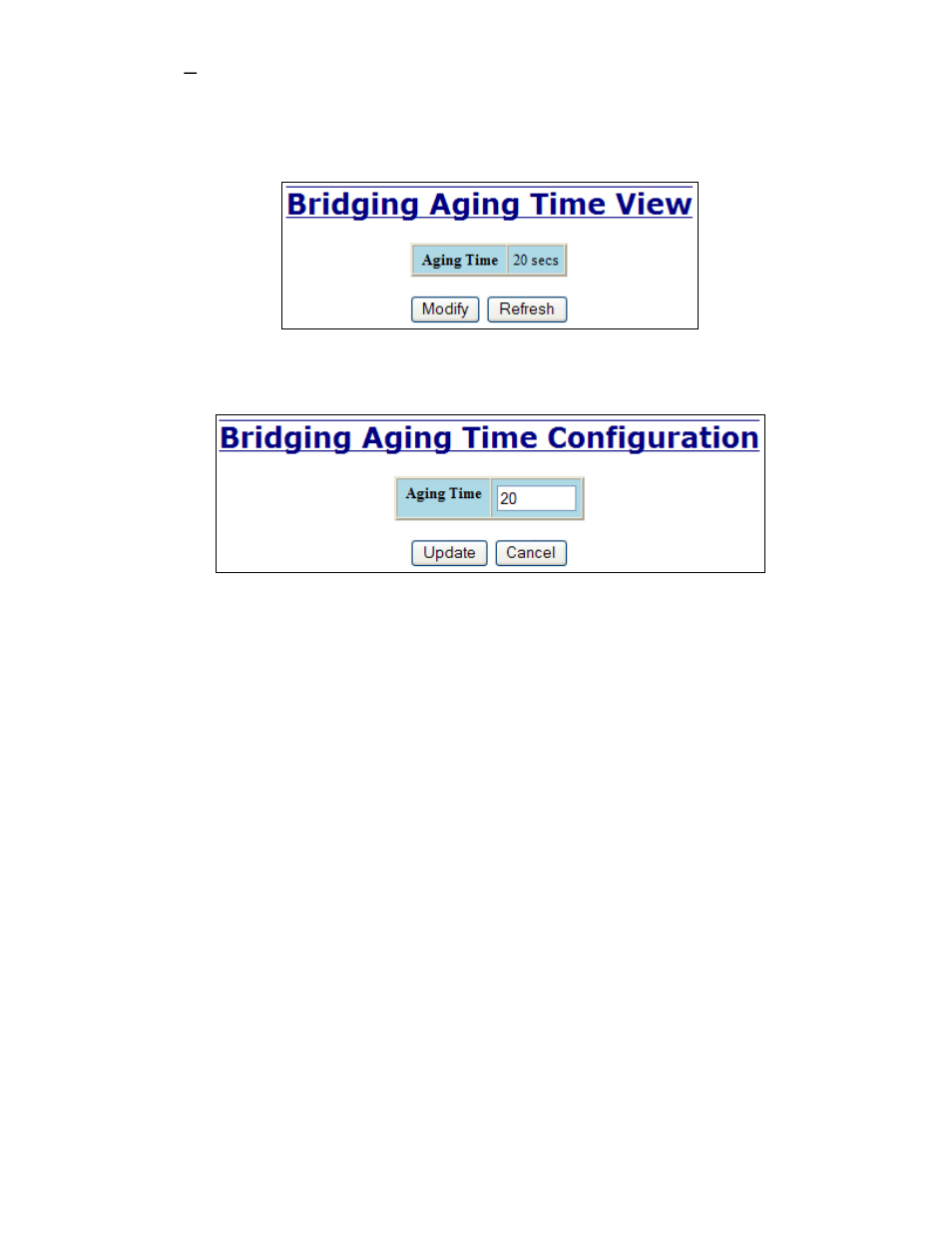 Bridging – aging time | B&B Electronics 7506GX2-SX - Manual User Manual | Page 64 / 158