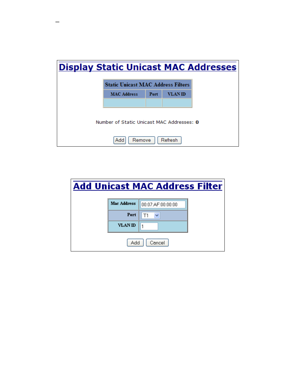 Bridging – unicast addresses | B&B Electronics 7506GX2-SX - Manual User Manual | Page 65 / 158