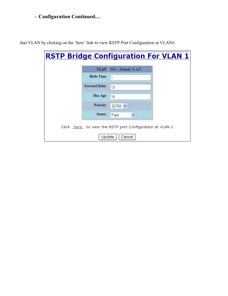 Rstp – configuration continued | B&B Electronics 7506GX2-SX - Manual User Manual | Page 72 / 158