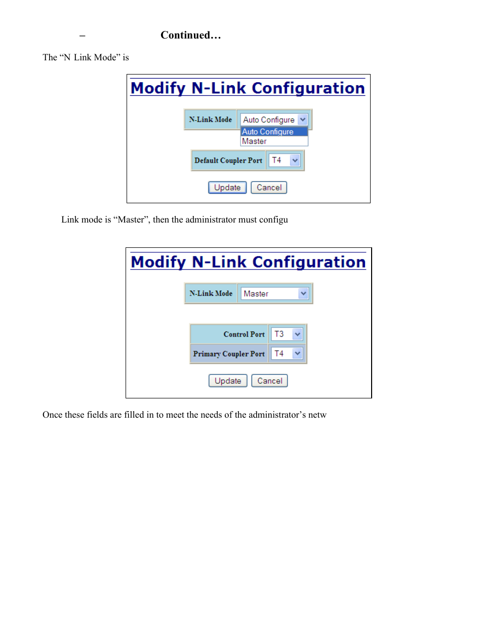 N-link – configuration, continued | B&B Electronics 7506GX2-SX - Manual User Manual | Page 96 / 158