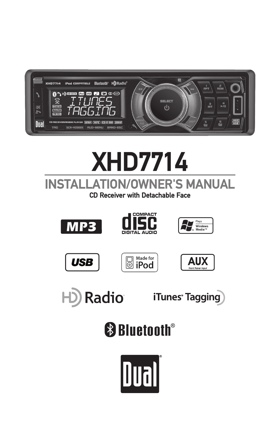 Dual Electronics XHD7714 User Manual | 32 pages