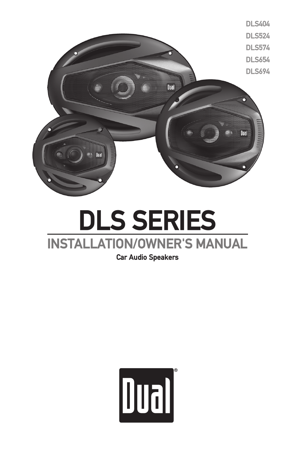 Dual Electronics DLS Series User Manual | 8 pages