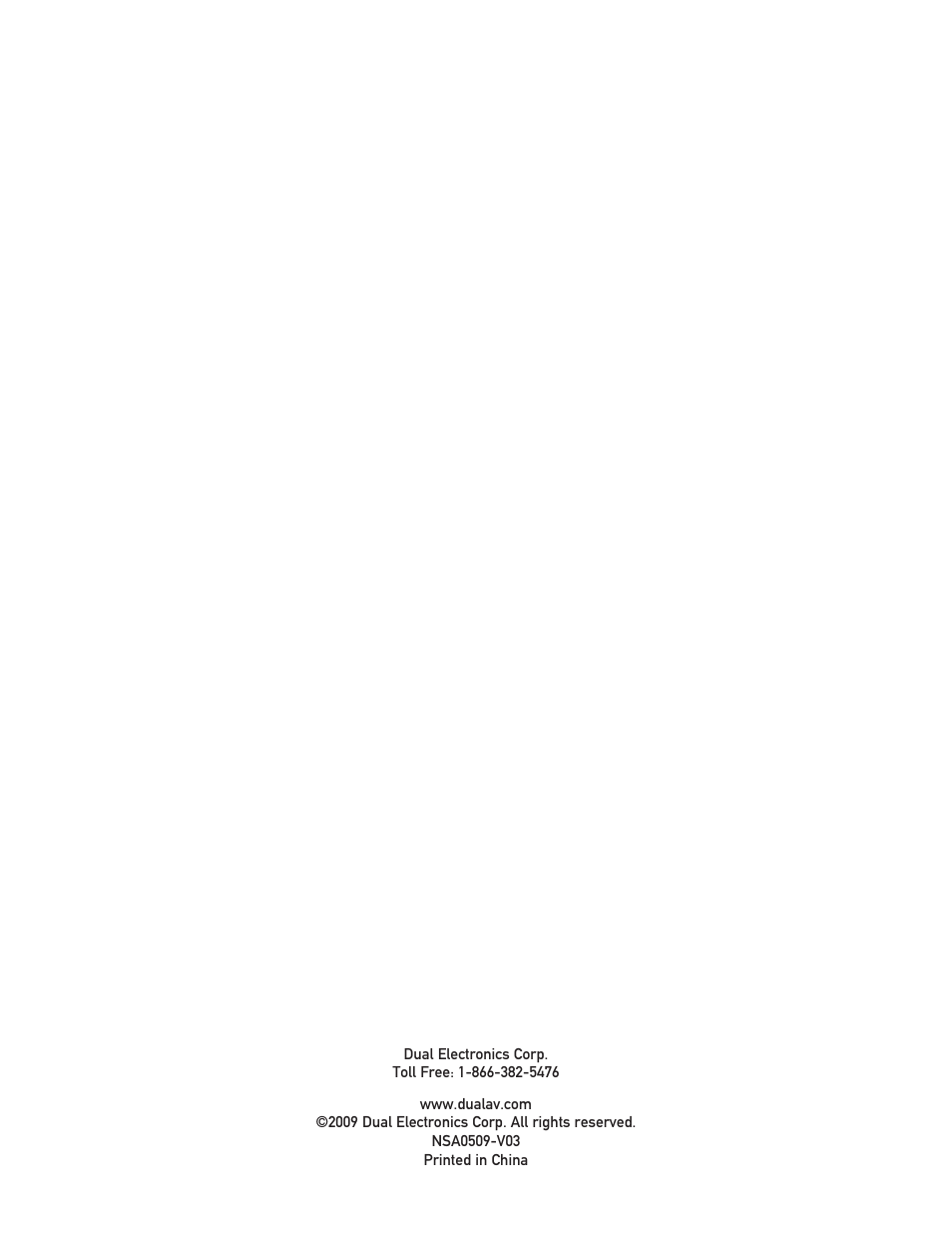 Dual Electronics XDVD710 User Manual | Page 56 / 56